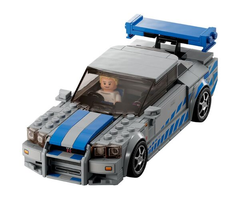 Конструктор LEGO Speed Champions Nissan Skyline GT-R (R34