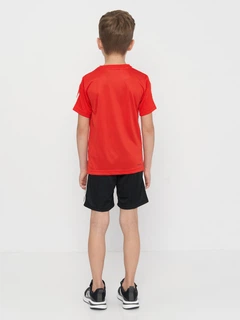 Костюм детский (футболка + шорты) Adidas B 3S T Set GN1493 110-116 см  Vivred/White (4064036247583) – Брендовая одежда | ROZETKA