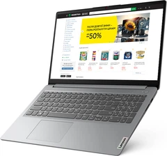 Ноутбук Lenovo IdeaPad 1 15AMN7 (82VG00CLRA) Cloud Grey / 15.6