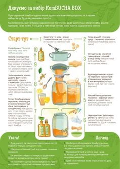 Набор для приготовления Комбучи средний KomBUCHA BOX LITE+ от