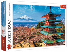 富士山16 Rozetka.pl | Góra Fuji Trefl puzzle 1500 elementów (26132