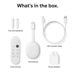 Смарт ТВ Chromecast with Google TV (4K) – фото, отзывы