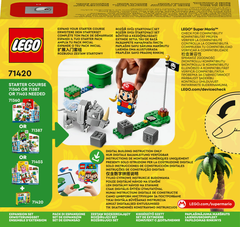 Rozetka.pl | Zestaw klocków LEGO Super Mario Nosorożec Rambi