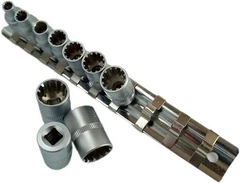 Набор торцевых головок Haisser 70192 SPLINE 1/2