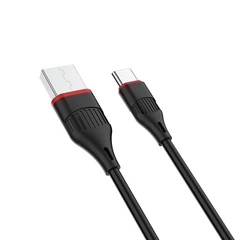 Кабель USB Borofone BX17 Enjoy USB to Type C 1m 2A Black