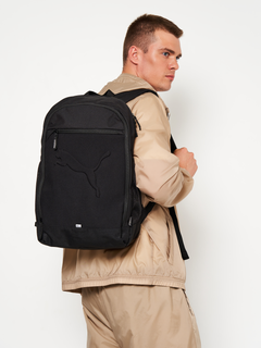 Puma buzz backpack black sale