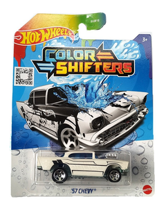 Машинка Хот Вилс Меняет цвет '57 Chevy White Hot Wheels