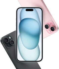 Мобильный телефон Apple iPhone 15 256GB Black (MTP63RX/A) – фото