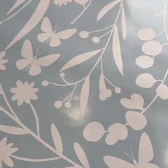 Happy (^。^)ページ Интерьерные наклейки на обои Тонкие растения Happy Pocket