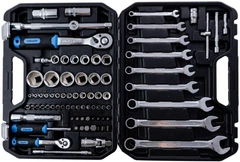 初心者様 Набір інструментів Apro 82 од Cr-V тріскачки 1/4