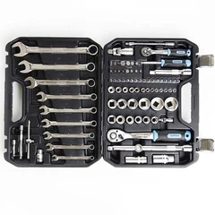 Набір інструментів Apro 82 од Cr-V тріскачки 1/4