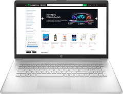 Ноутбук HP Laptop 17-cn3016ua (94Z27EA) Natural Silver