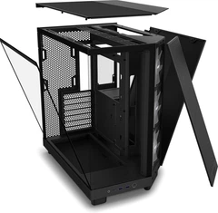 Корпус NZXT H6 Flow RGB All Black (CC-H61FB-R1) – фото, отзывы Корпус NZXT H6 Flow RGB All Black (CC-H61FB-R1) – фото, отзывы