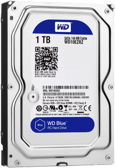 Жесткий диск Western Digital Blue 1TB 5400rpm 64MB WD10EZRZ 3.5 SATAIII