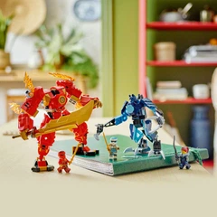 Jihad [ARN] 白R Конструктор LEGO NINJAGO Робот вогняної стихії Кая 322 деталей
