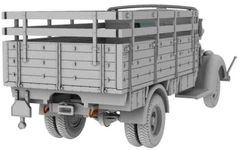Rozetka.pl | Model do składania IBG 917t German Truck skala 1:72 (5907747901179) – kupuj z dostawą na terenie Polski