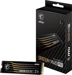 内蔵型SSD MSI SPATIUM M480 2TB m.2 ssd SSD диск MSI Spatium M480 Pro 2TB NVMe M.2 2280 PCIe 4.0 x4