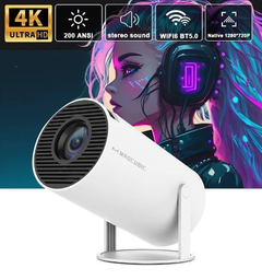 Портативный проектор Transpeed Hy300 Magcubic LED Projector 4K/HD 720p Android  11 / WiFi 6 / Bluetooth 5.0 Домашний кинотеатр – фото, отзывы,  характеристики в интернет-магазине ROZETKA от продавца: Dizage