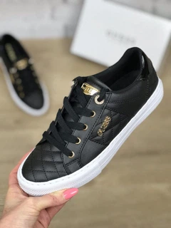 mighty81様 Кеды женские Guess Loven черные 38 (7.5) 24.5 см (B08HS7Y7LV