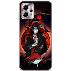 sachi様 Чехол Силиконовый с Картинкой на Motorola G13 (Аниме Итачи