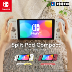 Компактний спліт-пад Nintendo Switch Light Grey - Yellow
