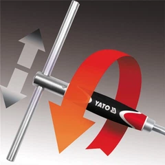 Вороток к торцевым головкам YATO тип 
