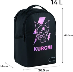 kyou商品 Рюкзак подростковый Kite Education teens Kuromi 40х26.5х14 см