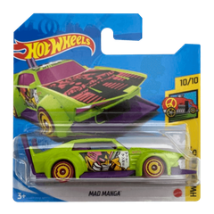Машинка Базовая Hot Wheels Mad Manga Art Cars 1:64 GTC32 Green 1шт