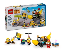 Конструктор LEGO Despicable Me Міньйони та бананова вантажівка 136