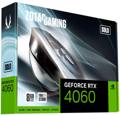 Відеокарта ZOTAC GeForce RTX 4060 8GB GDDR6 Solo (ZT-D40600G