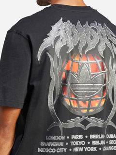 Tシャツ・カットソー adidas Flame Concert Tee Black IS0204 3014549b-e066-4217-98fc-