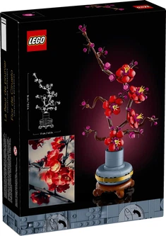Конструктор LEGO Icons Цветение сливы 327 элементов (10369