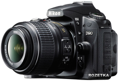 Фотоаппарат Nikon D90 18-55VR Kit купить на ROZETKA