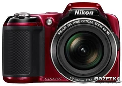 Фотоаппарат Nikon Coolpix L810 Red (VMA971E1) купить на ROZETKA