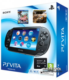 Sony PlayStation Vita 3G Bundle + LittleBigPlanet + Motor