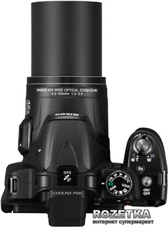 Фотоаппарат Nikon Coolpix P520 Black (VNA251E1) купить на ROZETKA