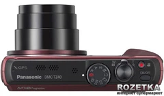Фотоаппарат Panasonic Lumix DMC-TZ40 Red (DMC-TZ40EA-R) купить на