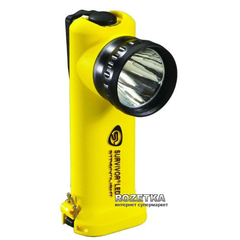 Streamlight Survivor LED イエロー Streamlight Survivor LED Right Angle Flashlight, Alkaline
