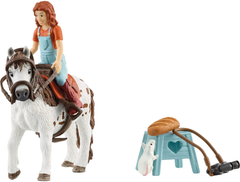 にこちゃん✩°。⋆⸜(*˙꒳˙*  )⸝ 3点セット Schleich Horse Club Kierowca Klubu Konnego z Kucykami