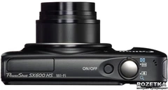 Фотоаппарат Canon PowerShot SX600 HS Black Travel Kit (9340B017