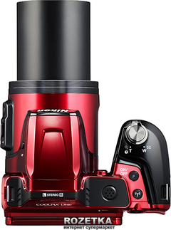 Nikon COOLPIX L840 レッド Nikon - Coolpix L840 16.0-Megapixel Digital Camera - Red