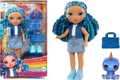 RAINBOW HOLO Fontaine 新品3個セット Кукла Rainbow High Littles – Sapphire Bradshaw with the Pet Yeti