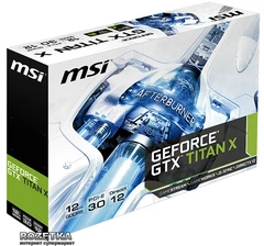 Видеокарта MSI PCI-Ex GeForce GTX TITAN X 12288MB GDDR5 (384bit