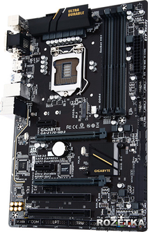 Материнская плата Gigabyte GA-Z170-HD3 (s1151, Intel Z170