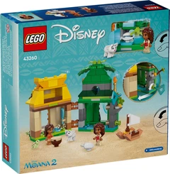 moana Конструктор LEGO Disney Princess Развлечения Моаны на острове 175