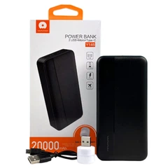 Power bank WUW Y146 20000 mAh повербанк 2хUSB + USB мини-фонарик