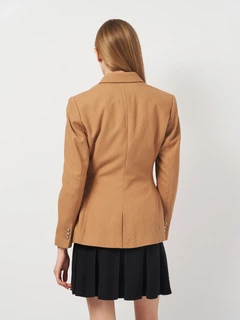 Куртка жіноча Zara 7901/522 XS Коричнева (07901522704014