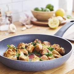 Сковорода Tefal Hard Stone 24 см (D4560432) – купить онлайн на ROZETKA