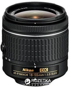Фотоаппарат Nikon D5300 + AF-P 18-55mm Black Kit (VBA370K016