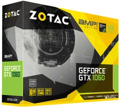 Видеокарта Zotac PCI-Ex GeForce GTX 1060 AMP Edition 6GB GDDR5